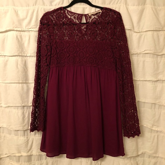 VICI Lace Sleeve Boho Dress - Picture 2 of 5